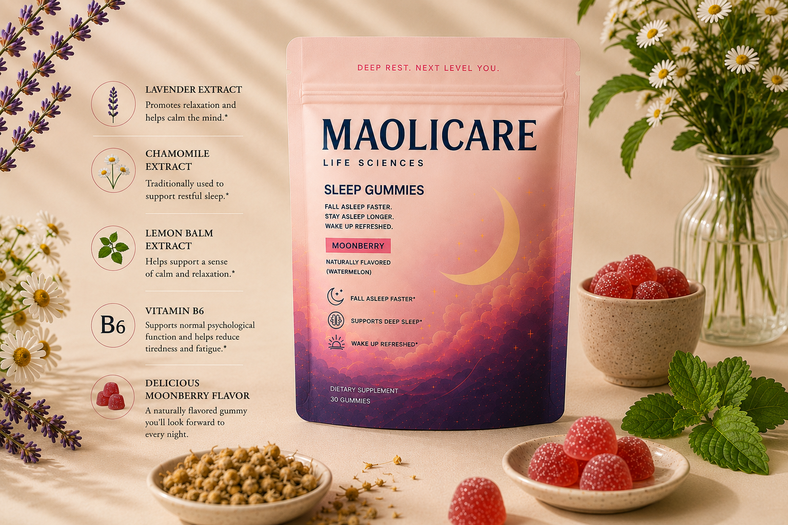 MOONBERRY SLEEP GUMMIES